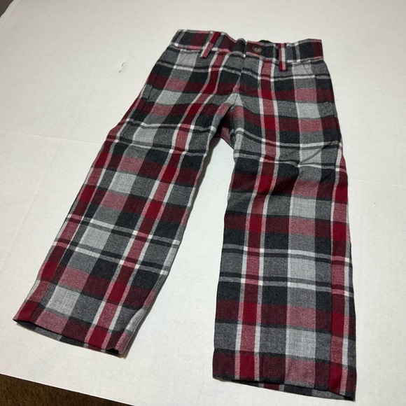 NWT Janie & Jack Plaid Wool Trousers - Picture 3 of 8